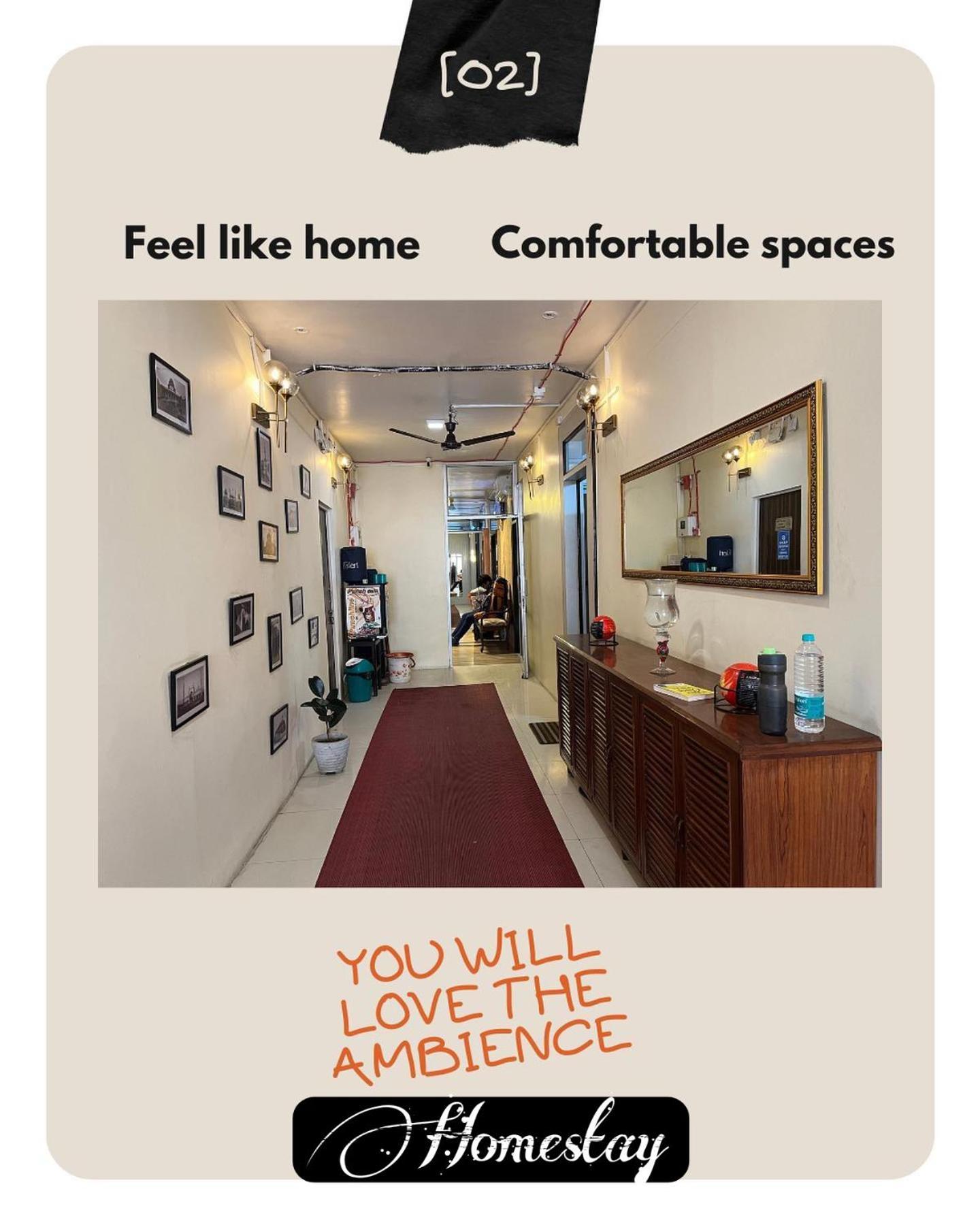 Homestay Ac Dormitory New Delhi Luaran gambar